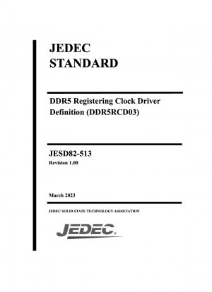 DDR5 Registering Clock Driver Definition (DDR5RCD03)