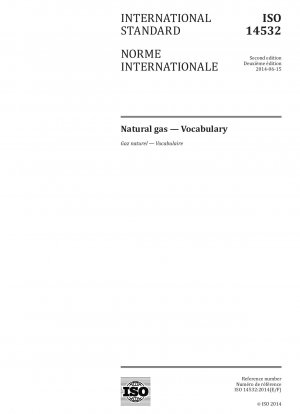 Natural gas - Vocabulary