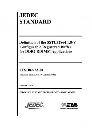 DEFINITION OF THE SSTU32864 1.8 V CONFIGURABLE REGISTERED BUFFER FOR DDR2 RDIMM APPLICATIONS: