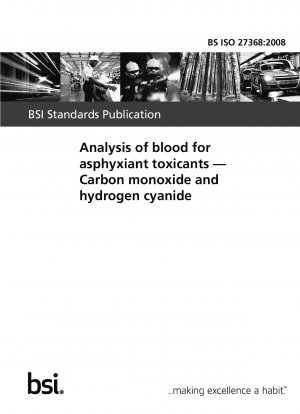 Analysis of blood for asphyxiant toxicants. Carbon monoxide and hydrogen cyanide