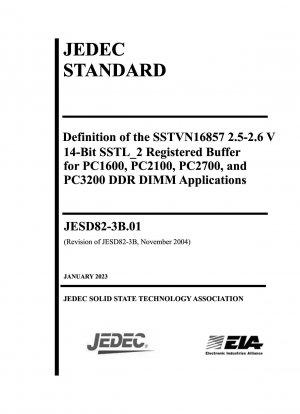 DEFINITION OF THE SSTV16857 2.5 V, 14-BIT SSTL_2 REGISTERED BUFFER FOR DDR DIMM APPLICATIONS