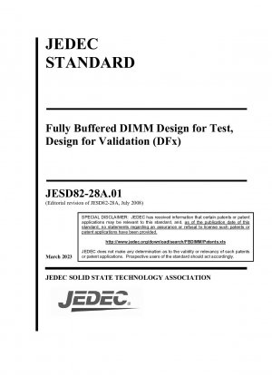 Fully Buffered DIMM Design for Test, Design for Validation (DFx)