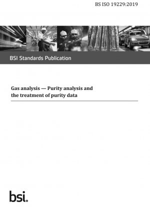  Gas analysis. Purity analysis and the treatment of purity data