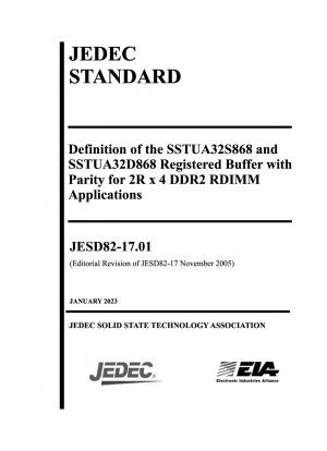 DEFINITION OF THE SSTUA32S868 AND SSTUA32D868 REGISTERED BUFFER WITH PARITY FOR 2R X 4 DDR2 RDIMM APPLICATIONS