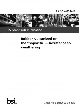  Rubber, vulcanized or thermoplastic. Resistance to weathering