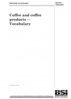 Coffee and coffee products. Vocabulary