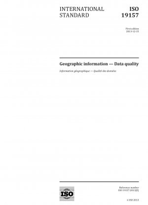 Geographic information.Data quality
