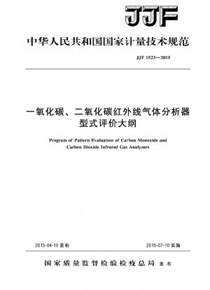 Program of Pattern Evaluation of Carbon Monoxide and Carbon Dioxide Infrared Gas Analyzers